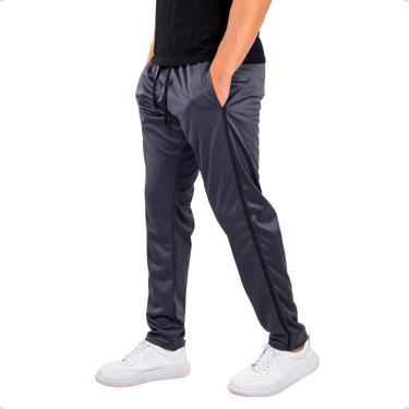 Imagem de Calça Masculina Slim Fit Esporte Helanca Flanelada Casual Treino Academia-Masculino