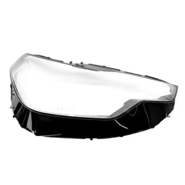Imagem de Compatível com bmw série 2 2 portas g42 2022 2023 2024 2025 tampa da lente do farol do carro habitação farol lâmpada de vidro escudo abajur transparente(Right side)
