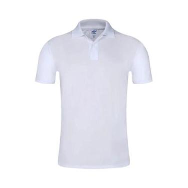 Imagem de Camisa Polo Casual Masculina De Verão Em Cores Sólidas Com Manga Curta