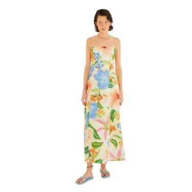 Imagem de Vestido Longo Farm Rio Flor de Praia-Feminino