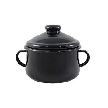 Imagem de Açucareiro 10 Esmaltado Preto 500 ml - Ewel