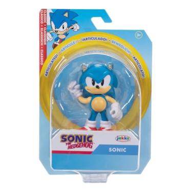 Imagem de Boneco Articulado Sonic Clássico (bravo) De 6cm - Sonic