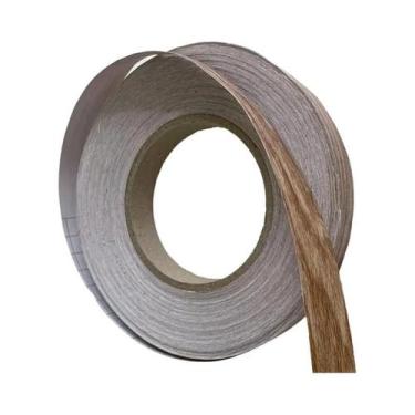 Imagem de Fita De Borda De PVC Brilhante 10m X 2cm Pré-colada Para Móveis De Mad