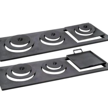 Imagem de Chapa Redução Fogão a Lenha Libaneza com Bifeteira Bassan