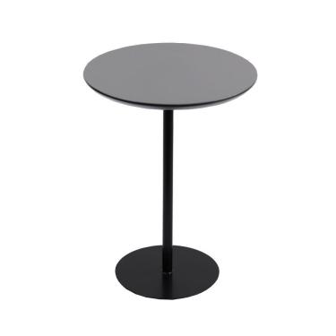Imagem de Mesa Lateral Tampo 30cm (41 Cm Altura) Preto Acetinado