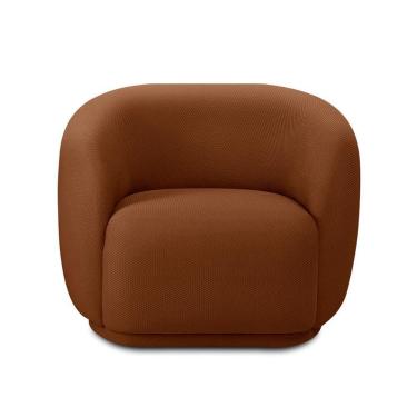 Imagem de Poltrona Orgânica Fixa Decorativa Bell Terracota Lansofbr