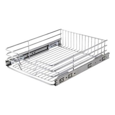 Imagem de Gaveta Fruteira Deslizante 47cm Módulo 50cm Inox Jomer 3381