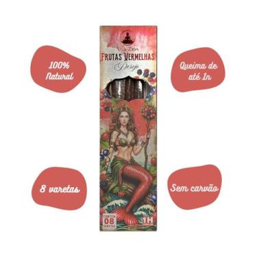Imagem de Incenso Natural Vila Zen Frutas Vermelhas Desejo