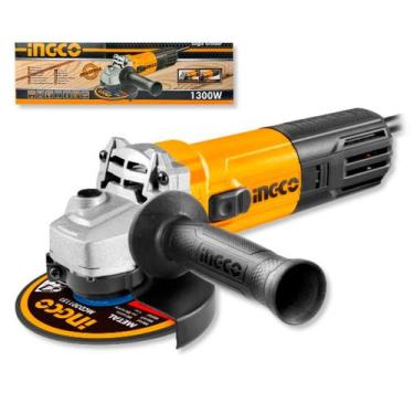 Imagem de Esmerilhadeira Angular Ingco AG1300181 125mm 220V 1300W Para Cortes e 