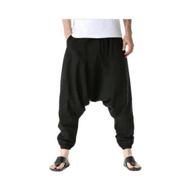 Imagem de Calças Masculinas De Cintura Baixa Estilo Flying Squirrel, Casual Stre