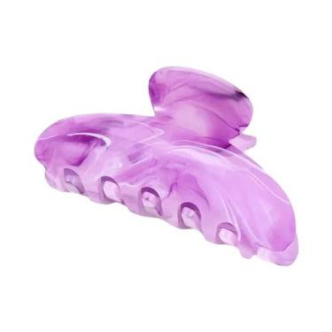 Imagem de Clipes De Cabelo Coloridos De Acetato Para Mulheres E Meninas, Acessór