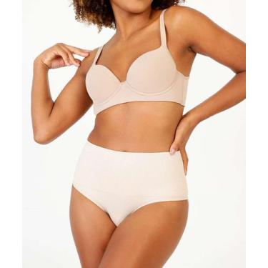 Imagem de Calcinha Alta Modeladora Sem Costura DelRio-52508, Bege, P