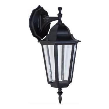 Imagem de kit com 3 Arandela Colonial em alumínio vintage E27 retro - preta ST20