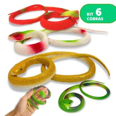 Imagem de Cobras Falsas De Brinquedo Realista Grande De Borracha - - Europio, Ki