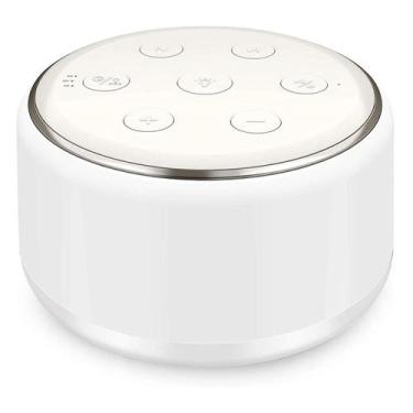 Imagem de Máquina De Ruído Branco Para O Sono Do Bebê Com Luzes Noturnas De 7 Co