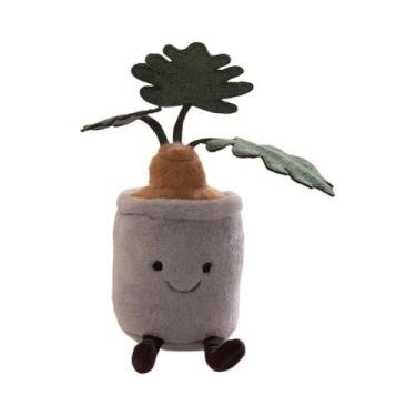 Imagem de Brinquedo De Pelúcia Kawaii De Flor Artificial De 30cm, Cacto E Girass