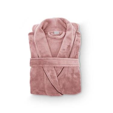 Imagem de Roupão Flannel Golden Appel Home Cor:BlushTamanho:M, Blush, M