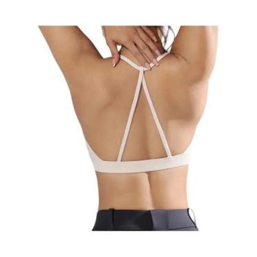 Imagem de Sutiã Esportivo Feminino Sexy Com Bojo Push-Up Para Yoga, Fitness E Tr