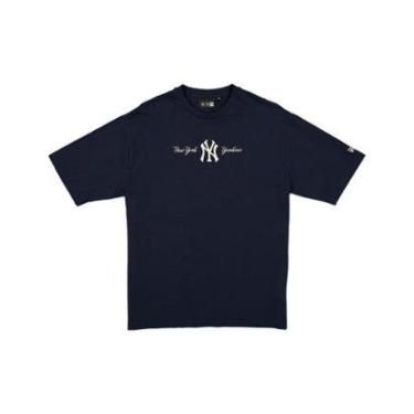 Imagem de Camiseta New Era Regular New York Yankees MLB Marinho-Masculino