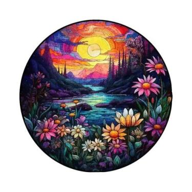 Imagem de Quebra-Cabeça De Madeira De Animais (Gato Branco, Cavalo, Coruja) - Br