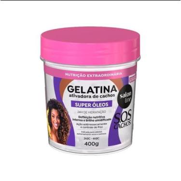 Imagem de Gelatina Salon Line SOS Cachos Super Óleos 400g