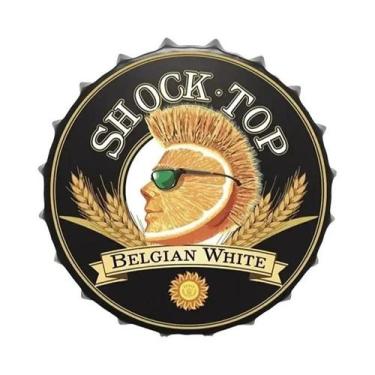 Imagem de Placa De Metal Redonda Vintage Rota 66 Com Tema De Carro E Motor, Deco