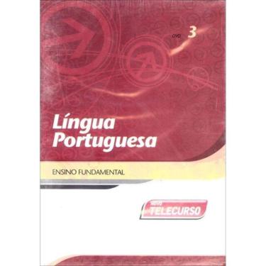 Imagem de Lingua Portuguesa Dvd 3 - Novo Telecurso Ensino Fundamental - Aulas 11 A 15
