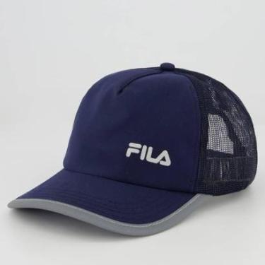Imagem de Boné Fila Trucker Fast Marinho-Unissex