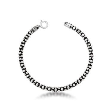 Imagem de Pulseira Pipoca 4,4mm Prata 925