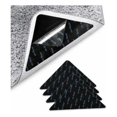 Imagem de Adesivo Antiderrapante Para Canto Tapete Carpete Alta Fixação Piso Mad