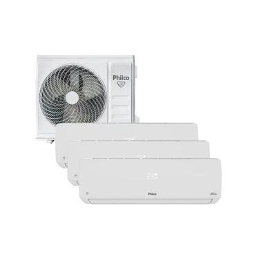 Imagem de Ar Condicionado Tri Split Inverter Philco 3x12000 BTU/h Quente e Frio PAC32QV - 220 Volts 220