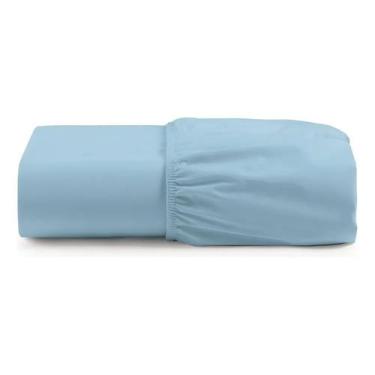 Imagem de Lençol Avulso Solteiro Santos e Luan Com Elástico 200 Fios A - Congrat