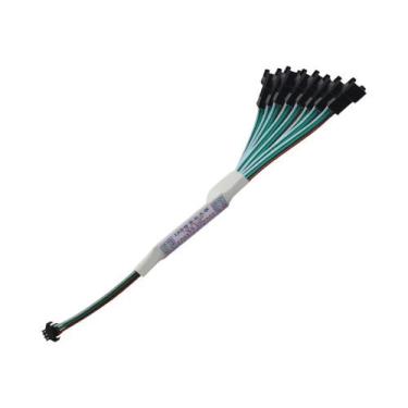 Imagem de Amplificador Repetidor LED Branco Quente TTL Para Fita RGBIC WS2811 WS