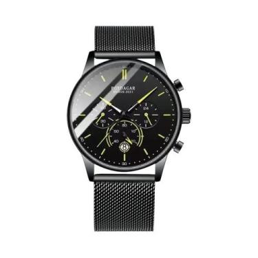 Imagem de Relógio Cronógrafo Luminoso À Prova D'Água Para Homens, Relógio Esport