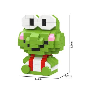 Imagem de Blocos de Montar Infantis Q5028 Brinquedo Educativo com Animais em Plástico ABS Ecológico OEM