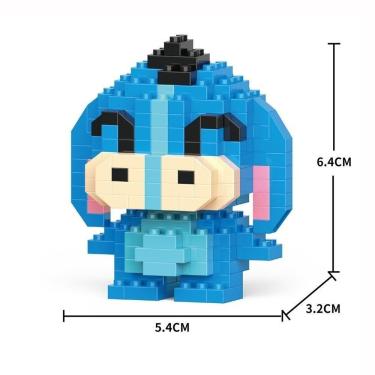 Imagem de Blocos de Montar Infantis W2601-22 Brinquedo Educativo em Plástico ABS Ecológico Inodoro MOC OEM