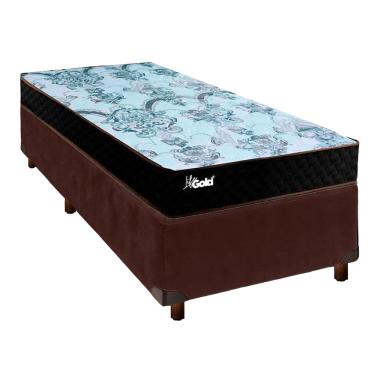 Imagem de Conjunto Cama Box Solteiro + Colchão Life Gold Paropas