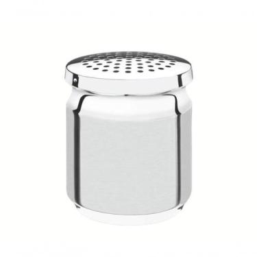 Imagem de Porta Queijo Ralado Tramontina Utility Em Aço Inox Com Tampa De Plásti