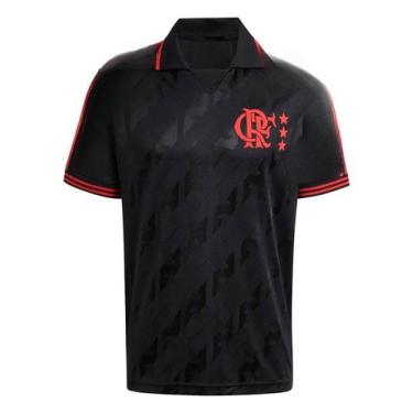 Imagem de Camisa Fla Masculina Torcedor Oficial 25/26 - Mengo, Preto, GG