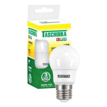 Imagem de 30 Lâmpada Bulbo Led Tkl 30 4,9w Taschibra Luz Quente 3000k