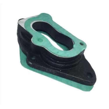 Imagem de Base Flange Carburação Carburador Brosol 2e 3e Com Junta - Marbo