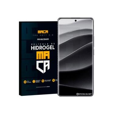Imagem de Película Hidrogel Frontal Realme 14 Pro Lite Privacidade - MACA