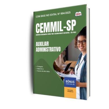 Imagem de Apostila CEMMIL-SP - Auxiliar Administrativo - Apostilas Opção
