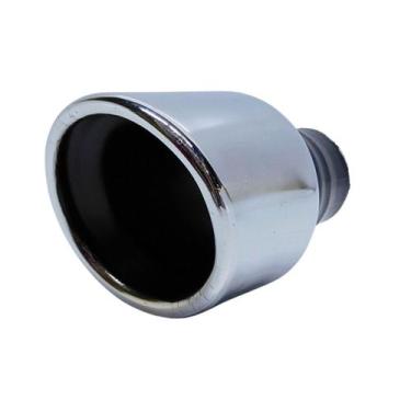 Imagem de Ponteira De Escapamento Esportivo Universal Cromada Carros - DSTAL