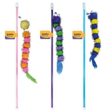 Imagem de Brinquedo Jambo Varinha MINHOCA Gatos - Cores Sortidas