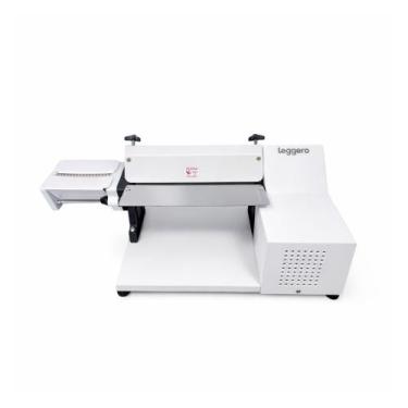 Imagem de Cilindro Laminador Elétrico 28cm Massas Pão Cortador Talharim Branco L