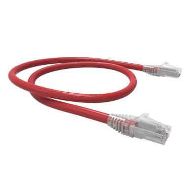Imagem de Patch Cord U/Utp Cat.6 Cmx T568A/B 0.5 Metro Vermelho 351230