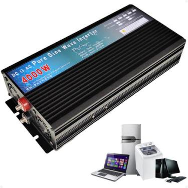Imagem de Inversor De Tensão 4000w 12v 220v Onda Senoidal Pura - JINSI