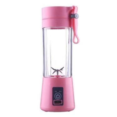 Imagem de Mini Liquidificador Portátil Shake Recarregavel - Rosa - Juice Cup, DC