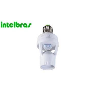 Imagem de Interruptor Sensor De Presença Para Iluminição Intelbras E27 Esp 360 S
